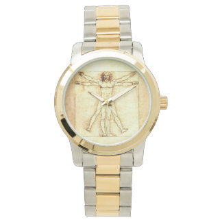 Vitruvian Man Wrist Watch Armbanduhr
