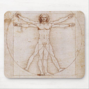 Vitruvian Mann Mousepad
