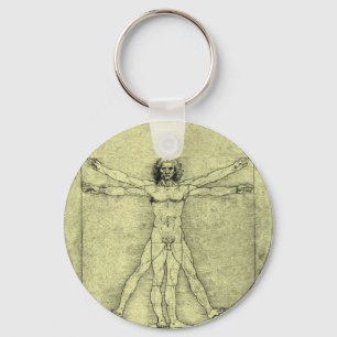 Vitruvian Mann Schlüsselanhänger