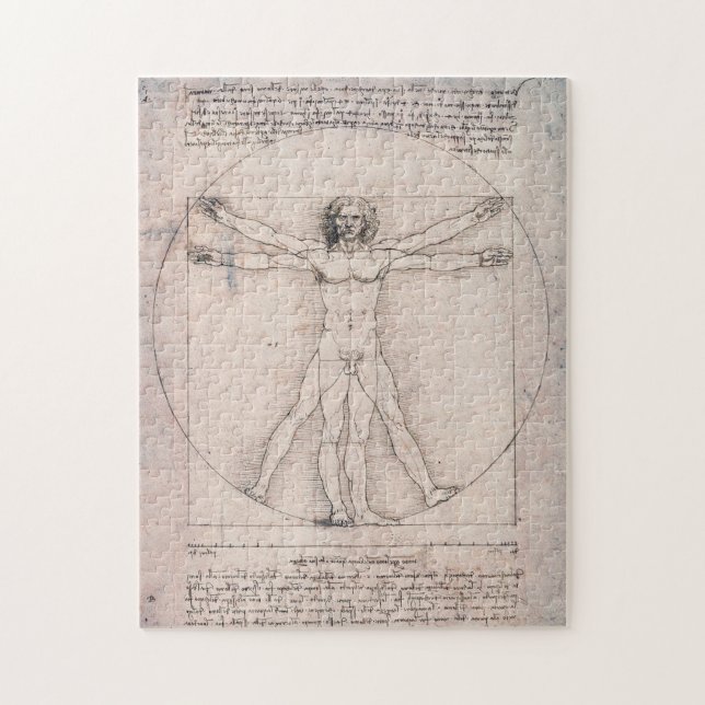 Vitruvian ManVitruvian Man, Leonardo da Vinci Puzzle (Vertikal)