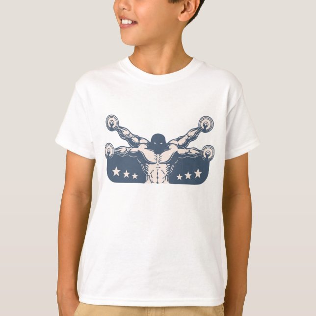 Vitruvian Ripse T-Shirt (Vorderseite)