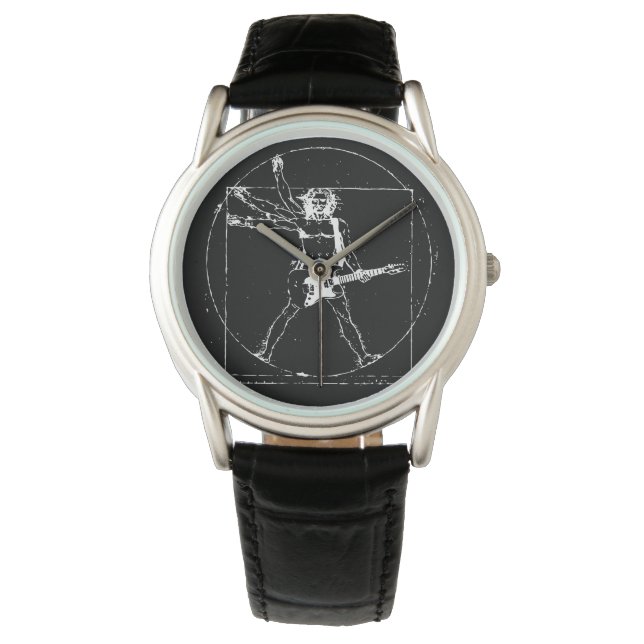 Vitruvian Rocker Armbanduhr (Vorderseite)