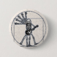 Vitruvian Skelett