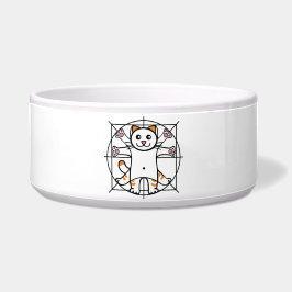 Vitruvianische Katze Napf