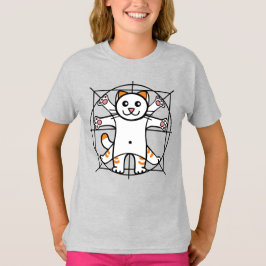 Vitruvianische Katze T-Shirt
