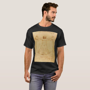 Vitruvianischer Mensch von Leonardo Da Vinci T-Shirt