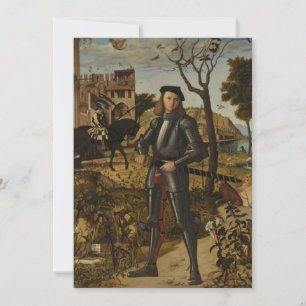 Vittore Carpaccio - Junger Ritter in einer Landsch