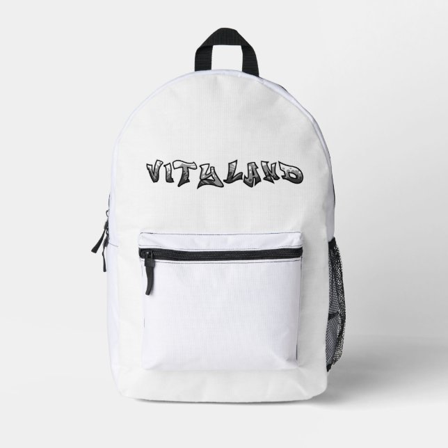 Vityland Backpack Bedruckter Rucksack (Vorderseite)