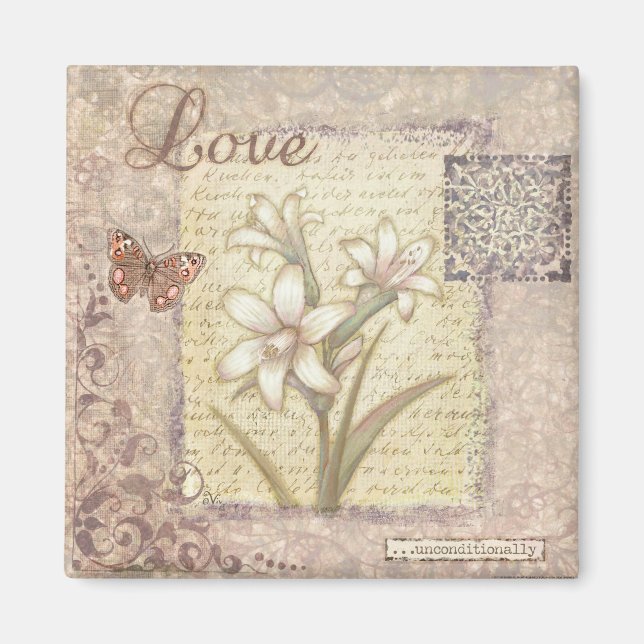 VIV20 Word 1 Liebe.tif Magnet (Vorne)