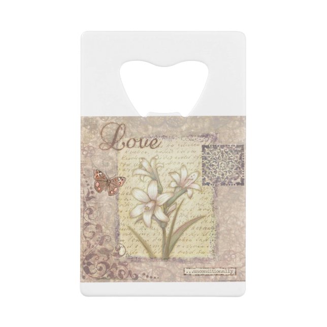 VIV20 Wort 1 Love.tif Geldbeutel Flaschenöffner (Vorderseite)