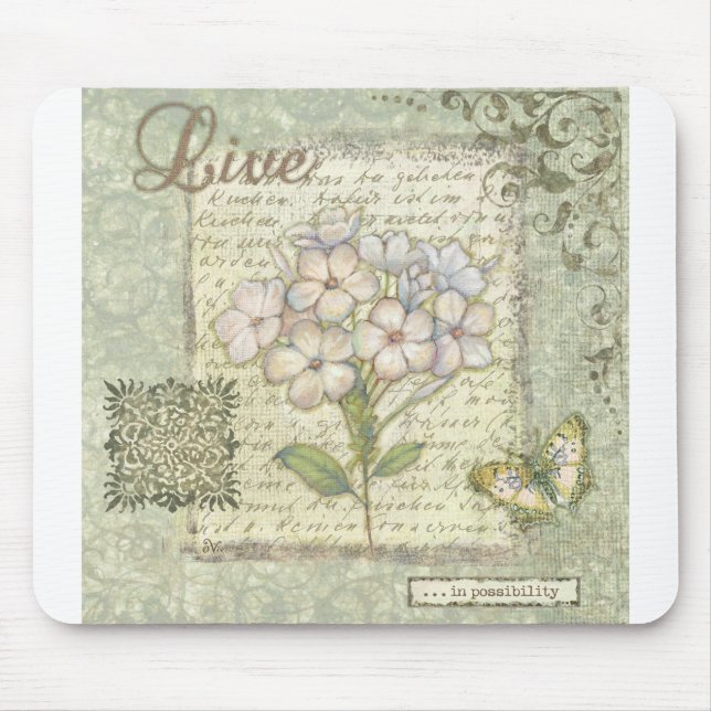 VIV23 Wort 4 Live.tif Mousepad (Vorne)