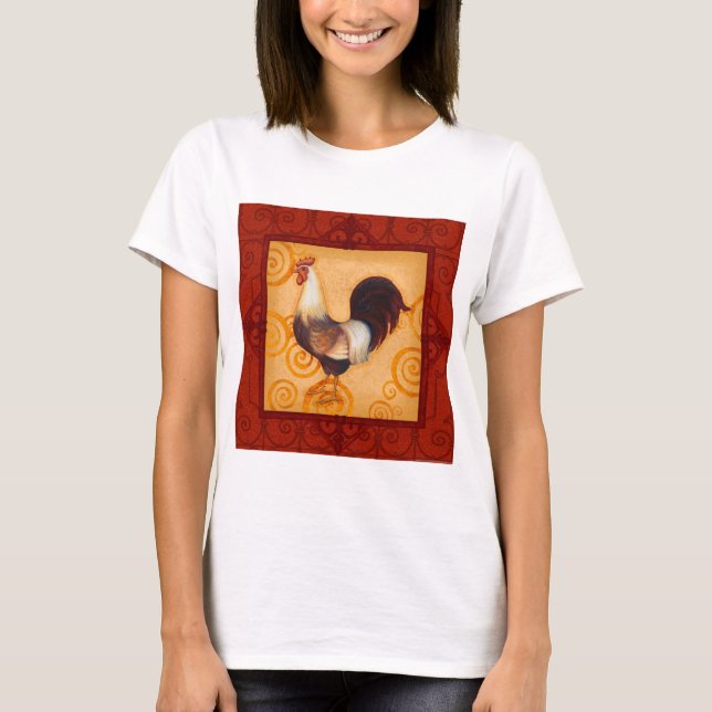 VIV54 Hahn 2.tif T-Shirt (Vorderseite)