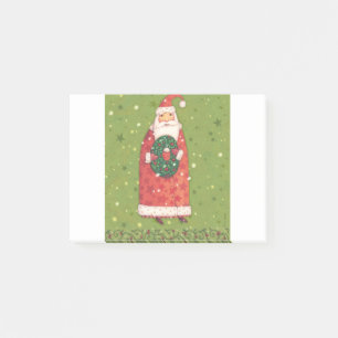 VIV77 grünes Santa.tif Post-it Klebezettel