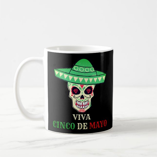 VIVA CINCO DE MAYO Party-Geschenkidee Kaffeetasse (Links)