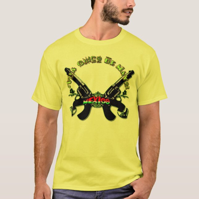 Viva Cinco De Mayo T-Shirt (Vorderseite)