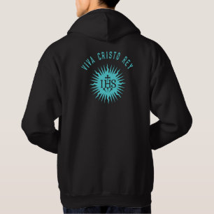 Viva Cristo Rey katholische Cristeros-Geschenk Hoodie