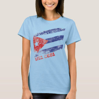 Viva Cuba Flag erschüttert T-Shirt