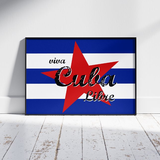 Viva Cuba Libre, Havanna, Fidel Castro, Che Guevar Fotodruck (Von Creator hochgeladen)