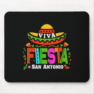 Viva Fiesta San Antonio Cinco De Mayo Sombrero Wom Mousepad