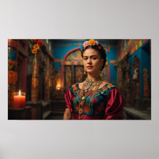 Viva Frida! (Limited Edition Print #8) Poster