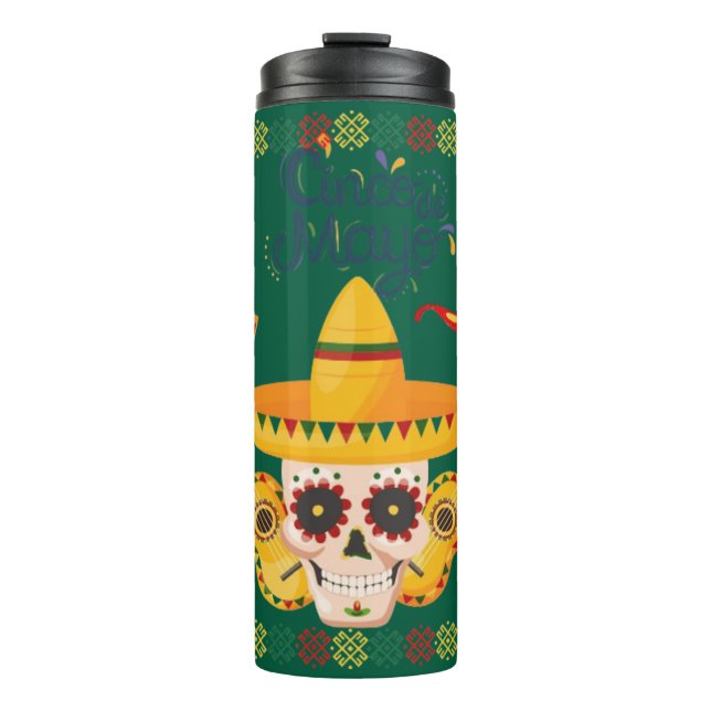 Viva Heritage Harmony Waldgrün Thermosbecher (Vorderseite)