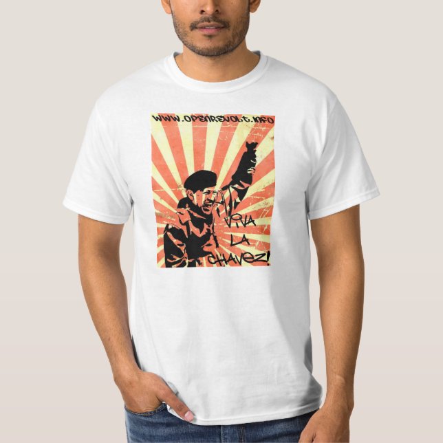 Viva Hugo Chavez! T-Shirt (Vorderseite)