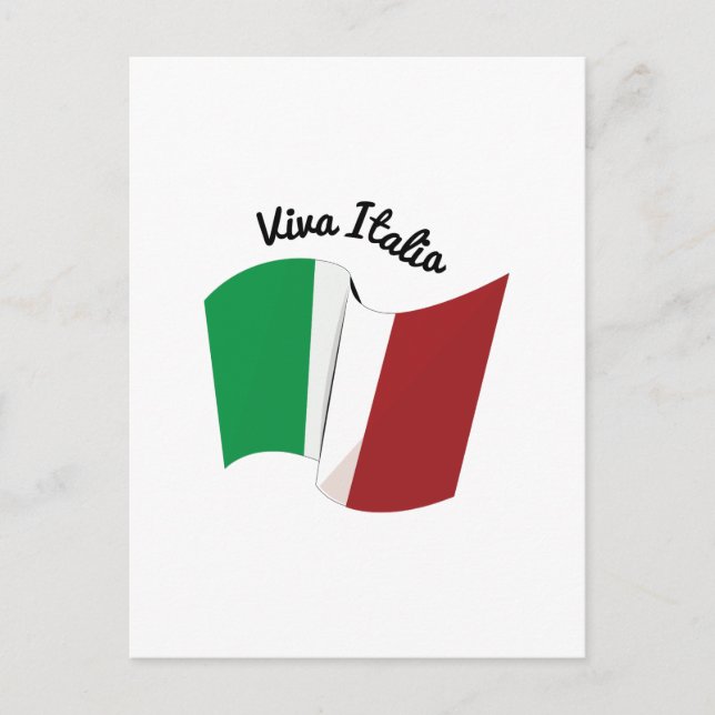 Viva Italia Postkarte (Vorderseite)