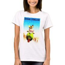 Viva Italia Vintag Retro Travel Poster