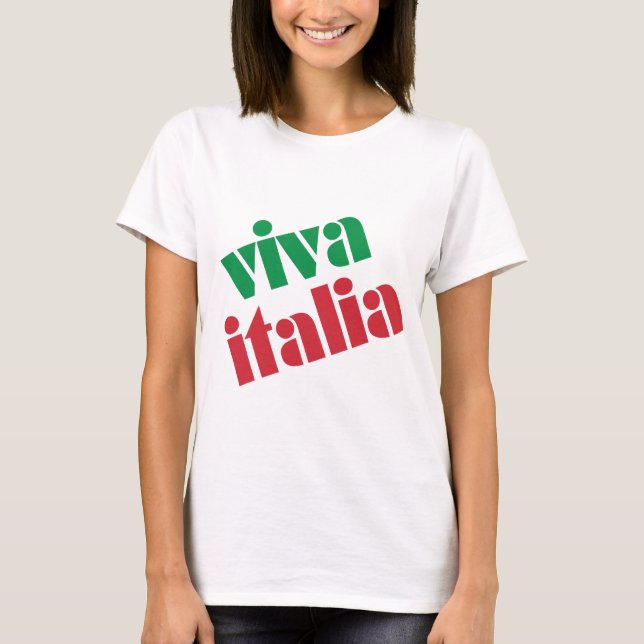 Viva Italien T-Shirt (Vorderseite)