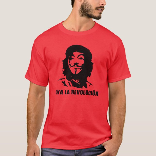 Viva La anonym T-Shirt (Vorderseite)