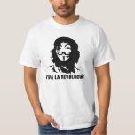 Viva La Anonymous T-Shirt<br><div class="desc">Viva la Anonymous. Viva la Revolution. Viva la revoluciÓn. Wir vergeben nicht. Wir vergessen nicht. Erwarte uns!</div>
