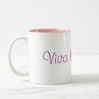 Viva La Diva! Zweifarbige Tasse