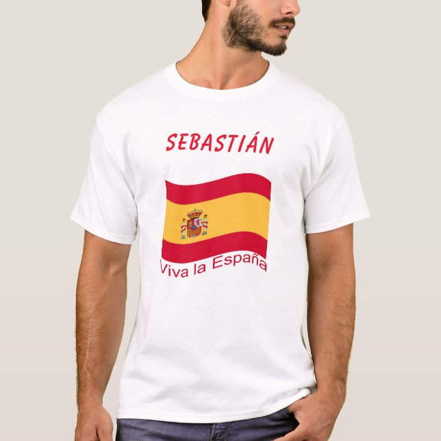 Viva la España (Spanien) T-Shirt (Vorderseite)