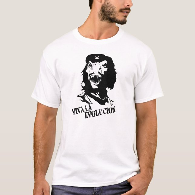 Viva La Evolucion - Dino T-Shirt (Vorderseite)