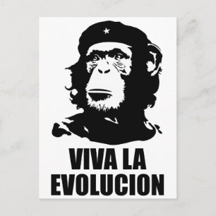 Viva la Evolucion Postkarte