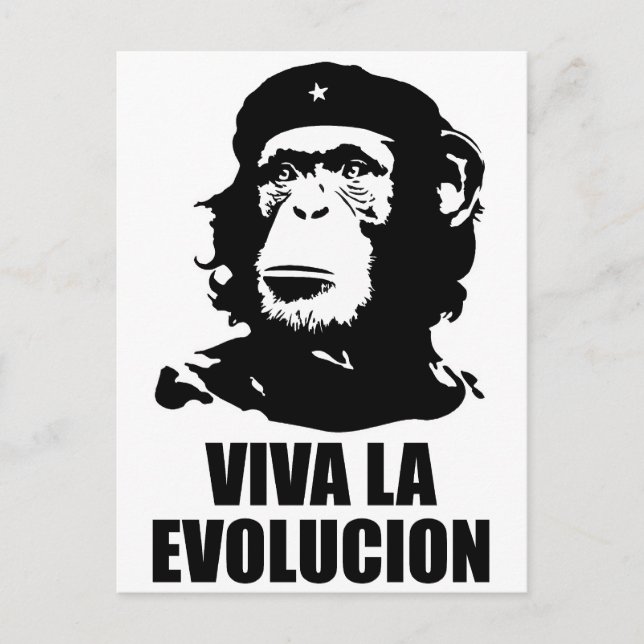 Viva la Evolucion Postkarte (Vorderseite)