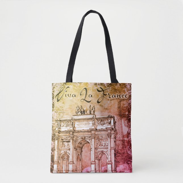 Viva La France Tote Bag (Vorderseite)
