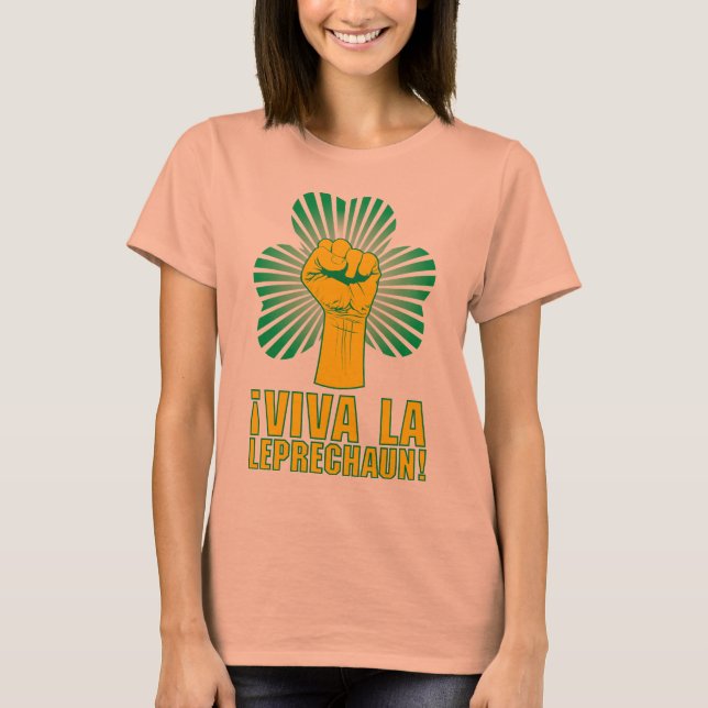 ¡Viva La Leprechaun! T-Shirt (Vorderseite)