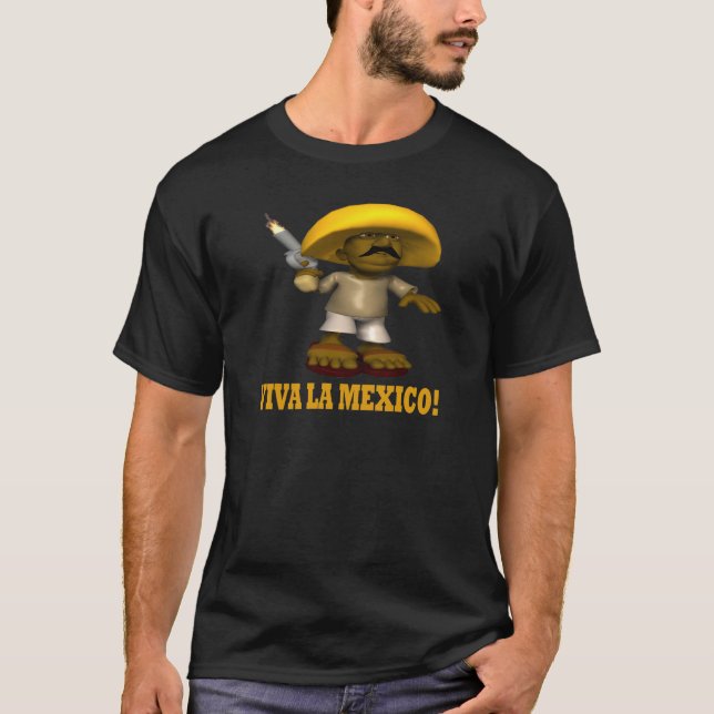 Viva La Mexiko T-Shirt (Vorderseite)