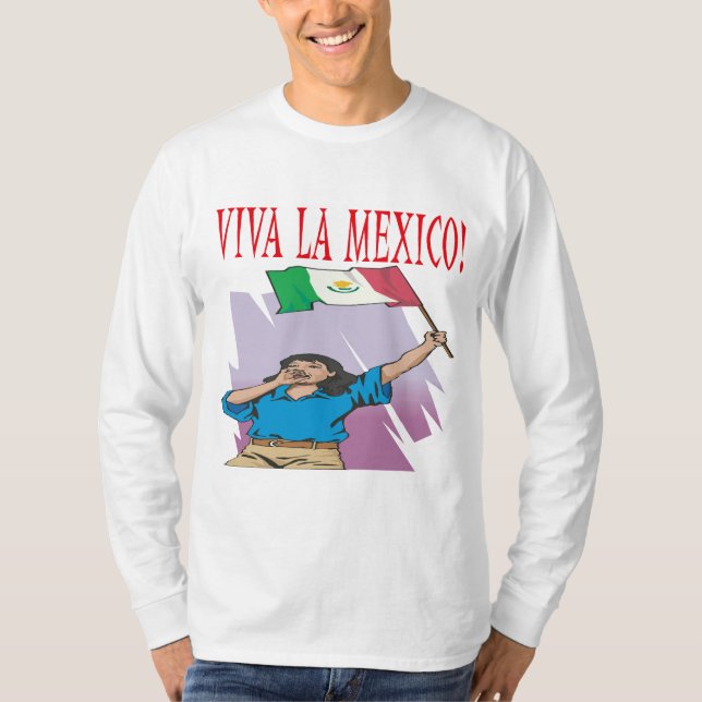 Viva La Mexiko T-Shirt (Vorderseite)