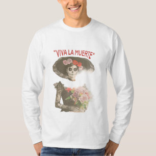 Viva la Muerte Vintage-Kunst-Sweatshirt T-Shirt