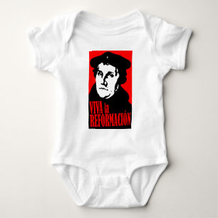 Viva La Reformacion LUTHER Baby Strampler