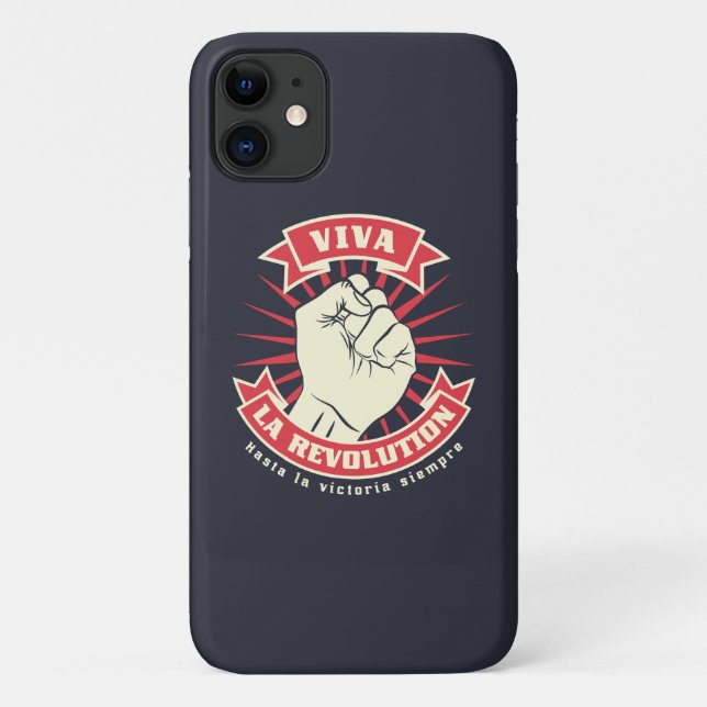 Viva-La-Revolution Case-Mate iPhone Hülle (Rückseite)