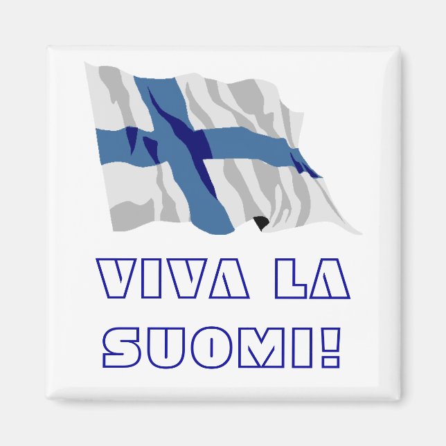 VIVA LA SUOMI! MAGNET (Vorne)