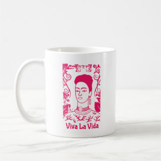 Viva La Vida Frida Coffee Cup Tasse
