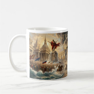 Viva La Vida Revolutionärer Traum Kunstbecher Kaffeetasse