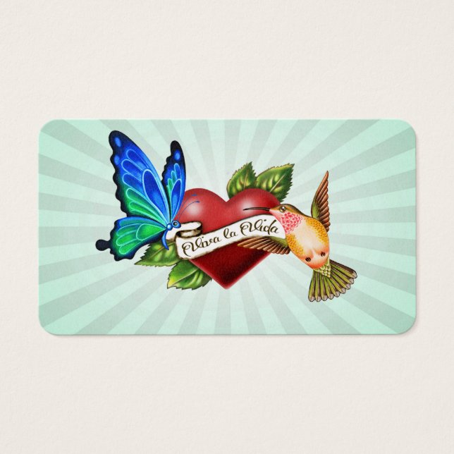 Viva la Vida Tattoo Tag (Vorderseite)