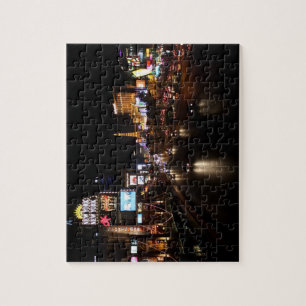 Viva Las Vegas Streifen-Puzzlespiel Puzzle