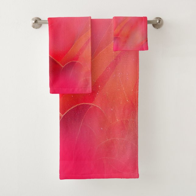 Viva Magenta 2023 Badhandtuch Set (Insitu)