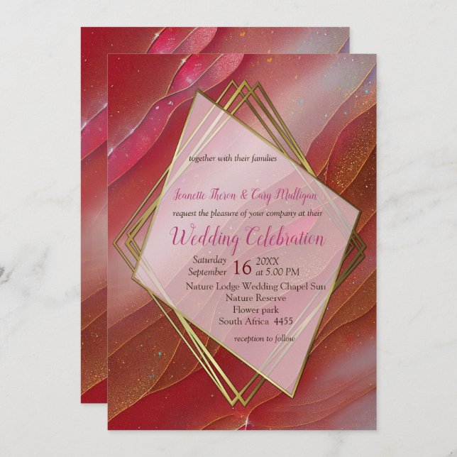 Viva Magenta 2023 Einladung (Vorne/Hinten)